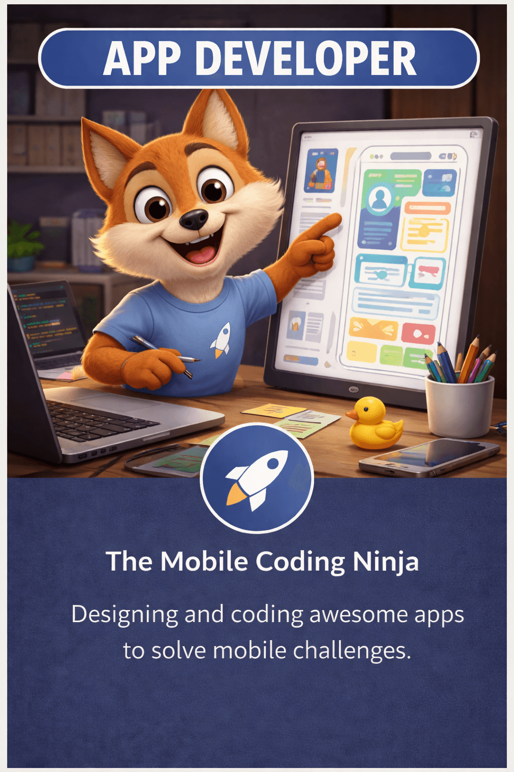 Builder character for App Developer